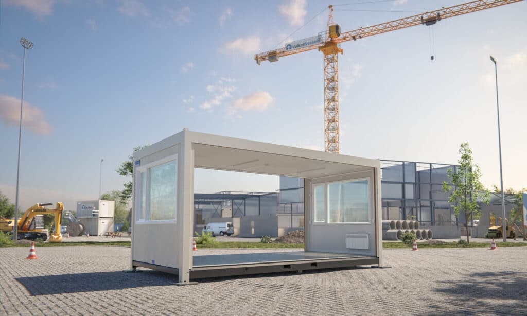 Bouwunit - Schakelunit open voor en achterzijde