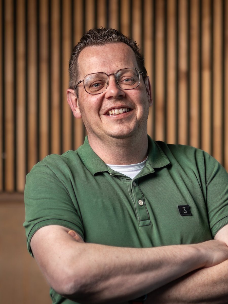 Portretfoto van Geert ten Hove
